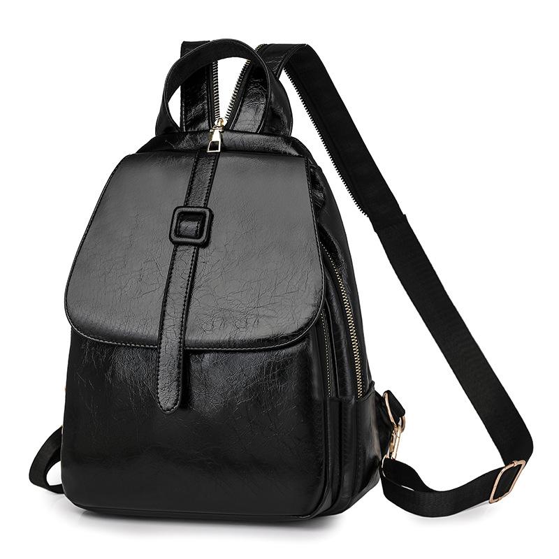 Рюкзак большой вместимости, женский рюкзак из полиуретана, дорожная сумка