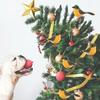 1 шт. Рождественская птица Робин Мини искусственная птица елочные украшения