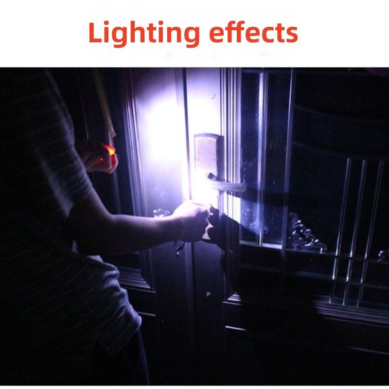 Светодиодный микрокарманный фонарик Портативный USB перезаряжаемый фонарик-брелок Водонепроницаемый Домашний Уличный Походный Кемпинговый Фонарик