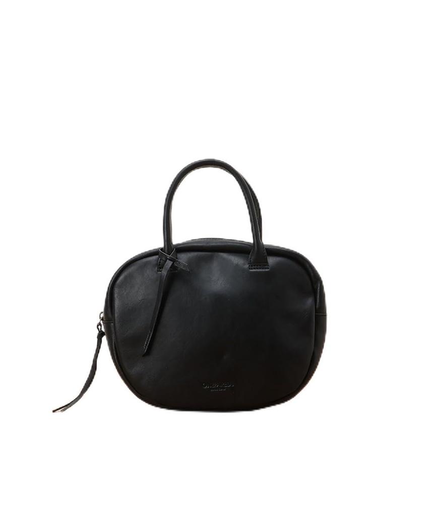Одна пара женских овальных сумок Boston Bag SV, 51078-BK, черные.