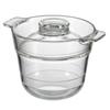 HARIO Ichizenya 0.5-1 Cup Rice Bowl, Heat-resistant Glass, See-through Design, Easy Microwave Cooking, Cooks In 10 Minutes, Perfect for Home-cooked Me