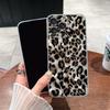 Trendy Leopard Print Transparent Case for iPhone 17/16/14 Pro Max/13/12/11