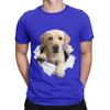 fawn Lab fetch Novelty 100 Cotton TShirt Labrador Retriever Tees Tops For Unisex