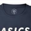 Asics Мужская футболка с рисунком для тенниса 2041a259400 Мужская круглая футболка с коротким рукавом
