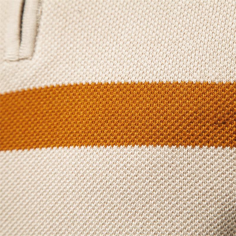 Callaway 2025 Осень/Зима Вышитый Новый Большой Стоячий Воротник Мужской Свитер Полумолния Цвет Блок Вязаный Свитер Качественная Мужская Одежда