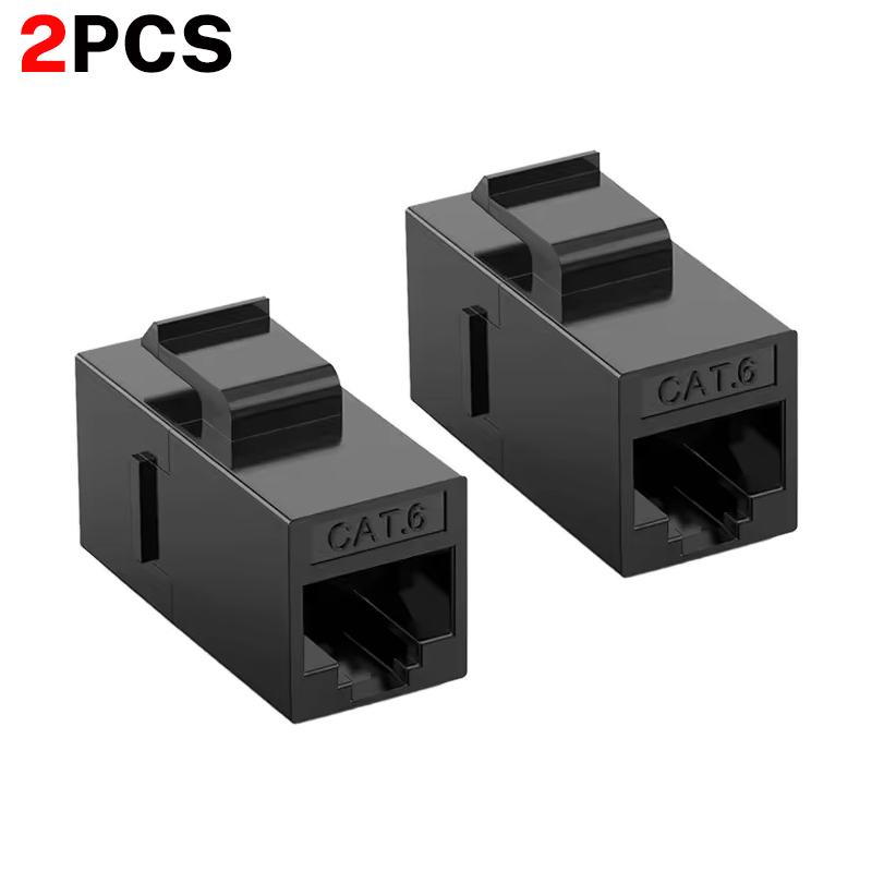 1/3/5 шт. Cat6 RJ45 Keystone Муфта Сетевые Ethernet Двойная Прямая Головка LAN Кабельные Коннекторы Интернет CAT 6 6a Удлинитель Штекер