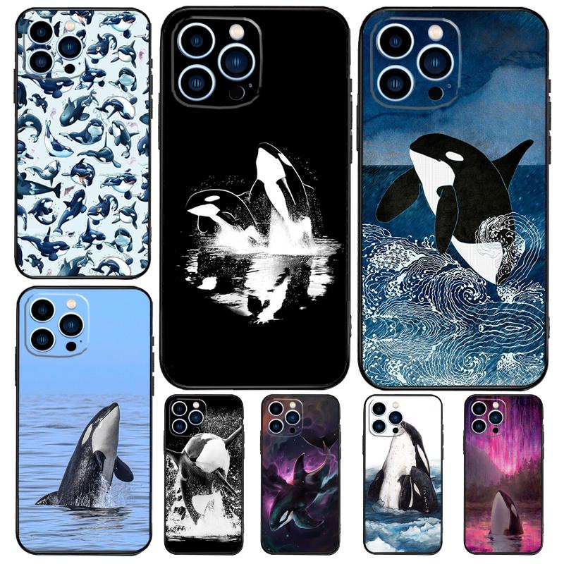 Чехол Косатка для iPhone 11 12 13 14 15 16 Pro Max 15 16 Plus 13 12 Mini X XS XR
