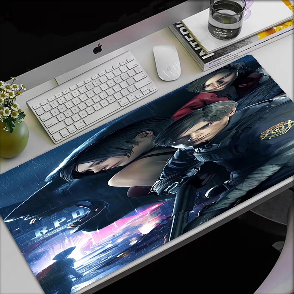 Resident Evil Theme Mouse Pad, Non Slip Rubber Base, Multifunctional Office & Home Decor, Perfect for Workspace Personalization.