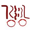 Silicone Radiator coolant Hose Fit For Suzuki SV 650 SV650 2016-2025 Red
