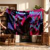 Sajaboy (19) Personalized Name Blanket Soft Cozy Gift for Sofa Bed Couch Home Decoration