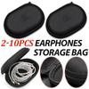 Сумки для наушников из ПУ кожи Аксессуары Универсальный ящик для хранения Портативный контейнер с абсорбирующей подкладкой для BA10 AS10 ES4 KZ CAA iPhone Huawei