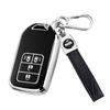 Чехол для ключа Honda для Vezel, New Stepwgn, New Odyssey, Держатель для смарт-ключа, Стильный [Unhoke] Чехол, Freed, (РУ серия), Поместиться, (РП1, 2, 3, 4), Аккорд,