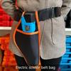 Wearable Shear Storage Tools Bag Battery Storage Box Belt Tool Kit  Screws Nails Drill Bit