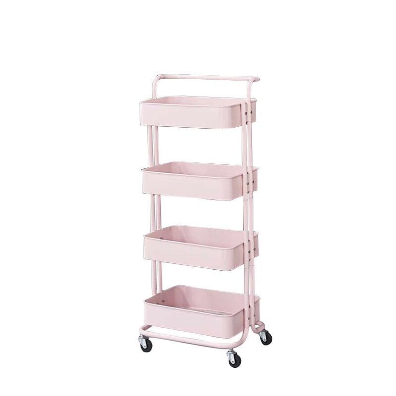 Laobaojia Mobile Storage Cart with Braking Wheels