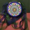 6" & 7" Uyghur Ribbon Tambourine Hand Drum for Dunhuang Apsara Dance
