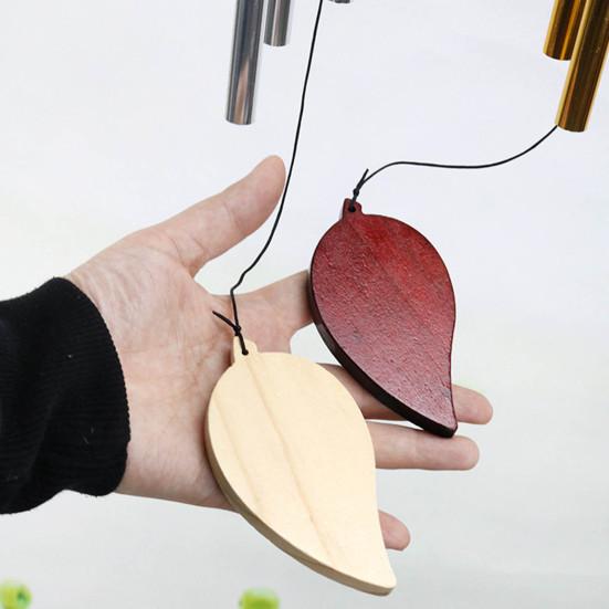 Металлический колокольчик ветра с 6 алюминиевыми трубками, естественная успокаивающая мелодия, садовое патио, уличное украшение, подвесной колокольчик, подарки на день рождения