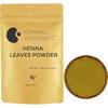 CARMEL ORGANICS Травяной порошок хны 800 грамм (Смесь хны, амлы, брингараджа, бакопы, пажитника, нима) для окрашивания волос | Без добавления красителей и консервантов