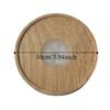Round Wooden LED Light Base Multicolor USB Display Night Lamp Holder  Bars