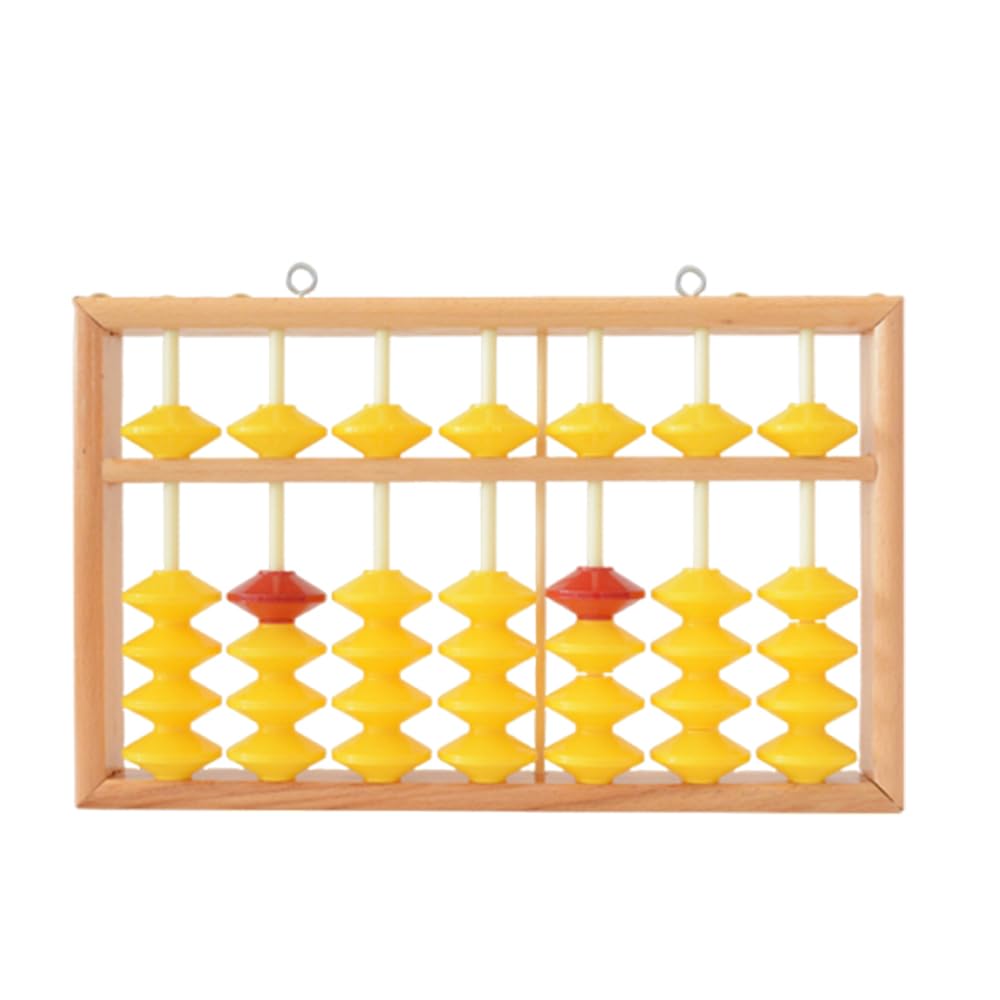 Мини-счеты Деревянный калькулятор Ручной калькулятор Детские счеты Обучающий калькулятор Инструмент для обучения учителей Учебные принадлежности для студентов (Стиль)