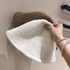 Fashion Women Winter Bucket Hat Warm Knitting Fisherman Cap Casual Foldable Panama Hat Lady Outdoor Sunscreen Sun Cap