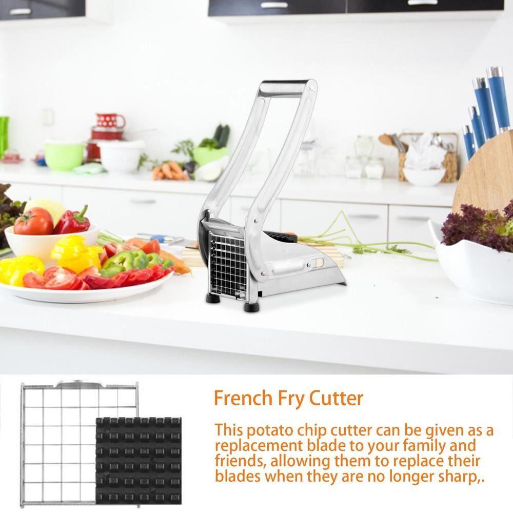 Stainless Steel Potato Fry Cutter Manual Manual Cutter New French Fries Slicer Kitchen