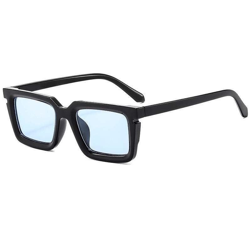 Солнцезащитные очки женские квадратные очки защита от ультрафиолета тренд персонализированные уличные мужские солнцезащитные очки для вождения