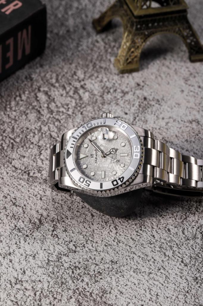 Часы HAMAYOTA Yacht Muoninalsta Meteorite Dial Japanese Automatic Movement Men