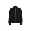 Relaxed Cotton Zip Up Jacket With Logo Men Jacket Black J30J325316-BEH