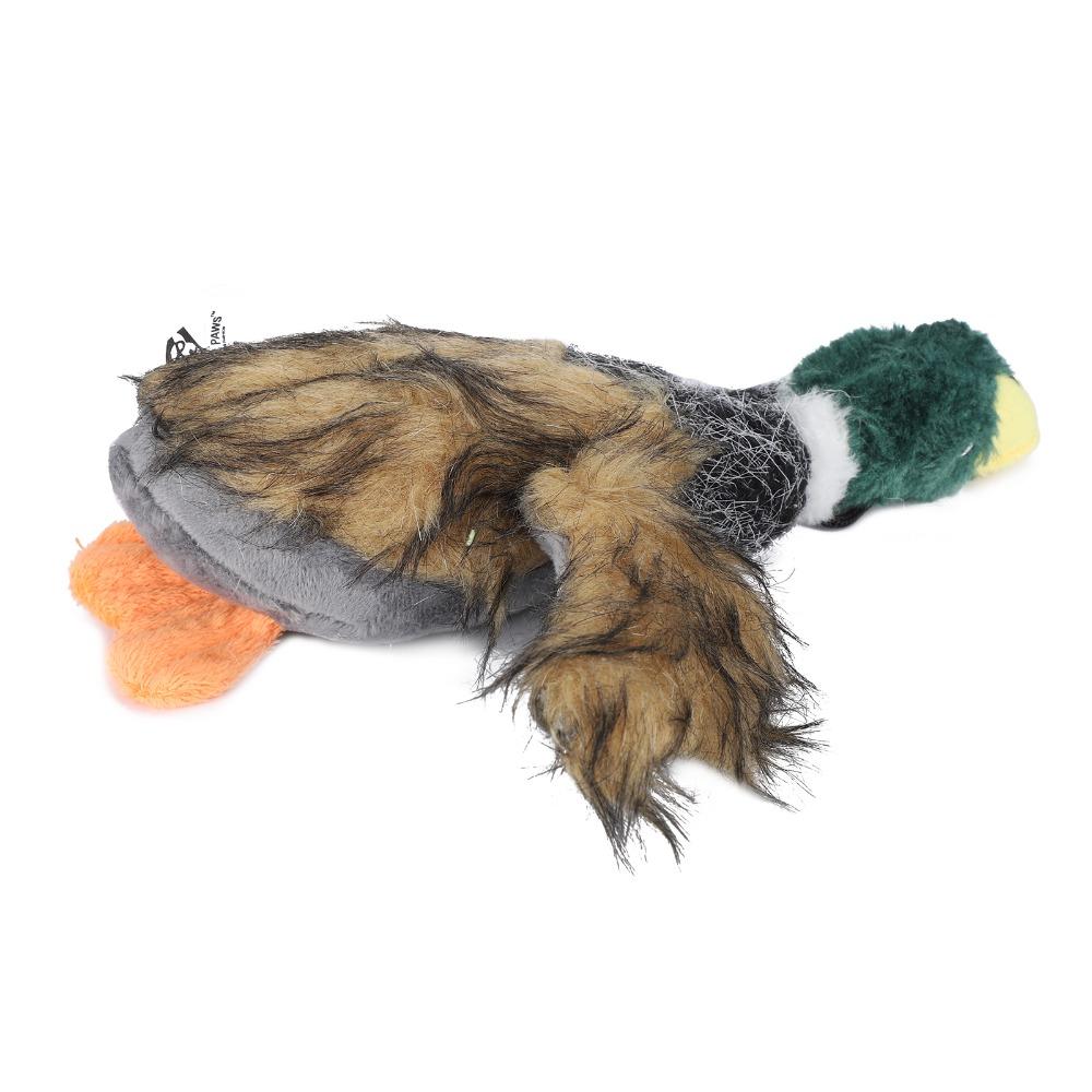 Built In Bb Squeaker Squeaky Duck Toy Duck Shaped Cat Chew Toy Plush Pet Toy Interactive Playtime