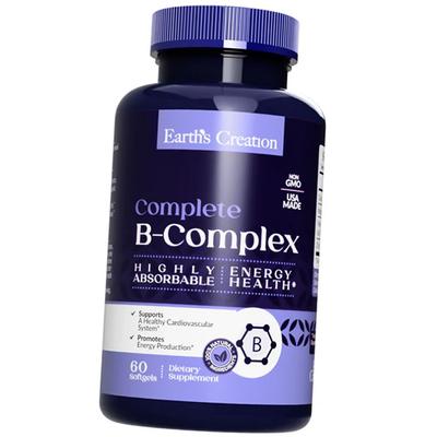 Витамины группы В, Liquid Vitamin B Complex, 60гелкапс (36604031)