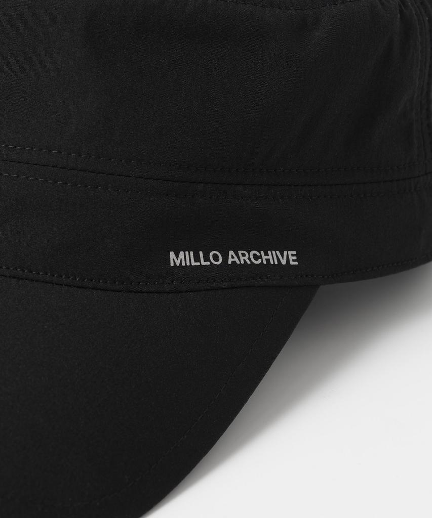 Кепка для бега MILLO ARCHIVE Mode из нейлона [Черная]