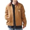 Carhartt Detroit Свободная Популярная Хлопковая Канва Модель из США M Куртка, Посадка, Классическая, Ткань, Мужская Верхняя Одежда, [103828], C.BROWN [Б/У]