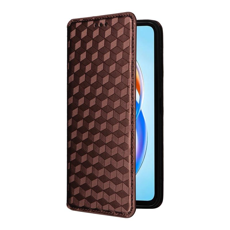 For TCL 60 SE NxtPaper 5G Stereoscopic Lines Flip Leather Wallet Skin PU Purse for TCL 60 SE NxtPaper 3D Magnetic Phone Cover