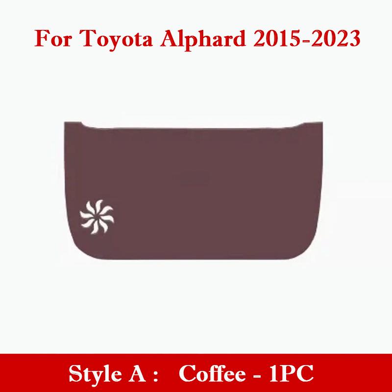 Для Toyota Vellfire Alphard 2015-2026 Накладка на дверь багажника от пинков Защитная наклейка на заднюю дверь от царапин Коврик в багажник Салон автомобиля