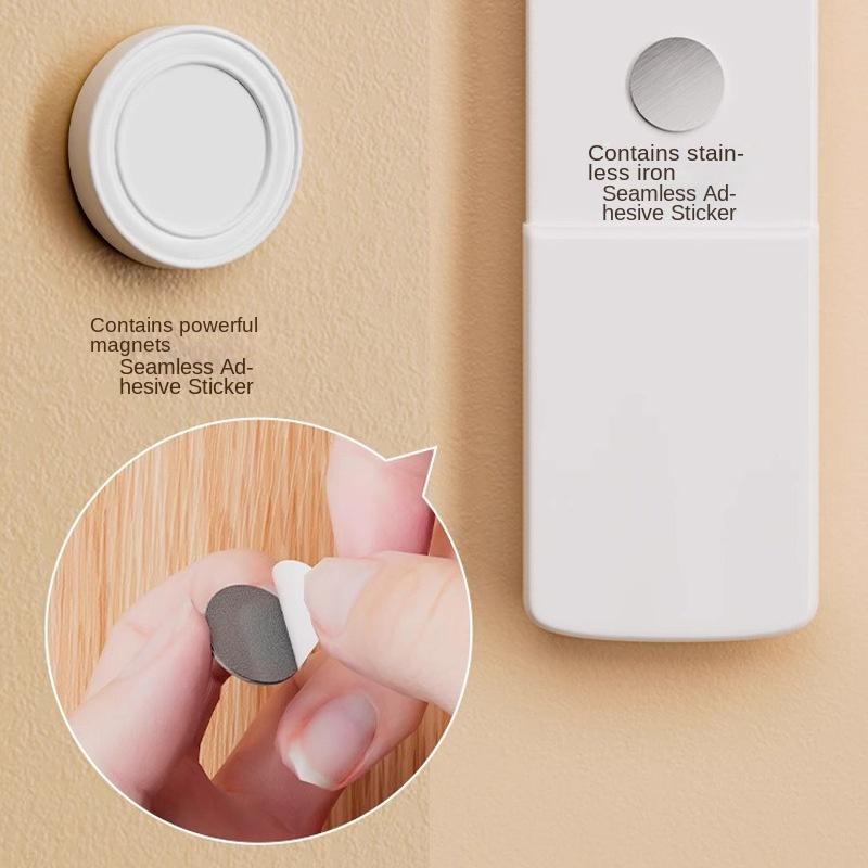 Магнитные крючки Настенное крепление Сильный магнит Пульт дистанционного управления Невидимый держатель ключей Наклейка на холодильник Крючки для хранения Домашний органайзер Крючки
