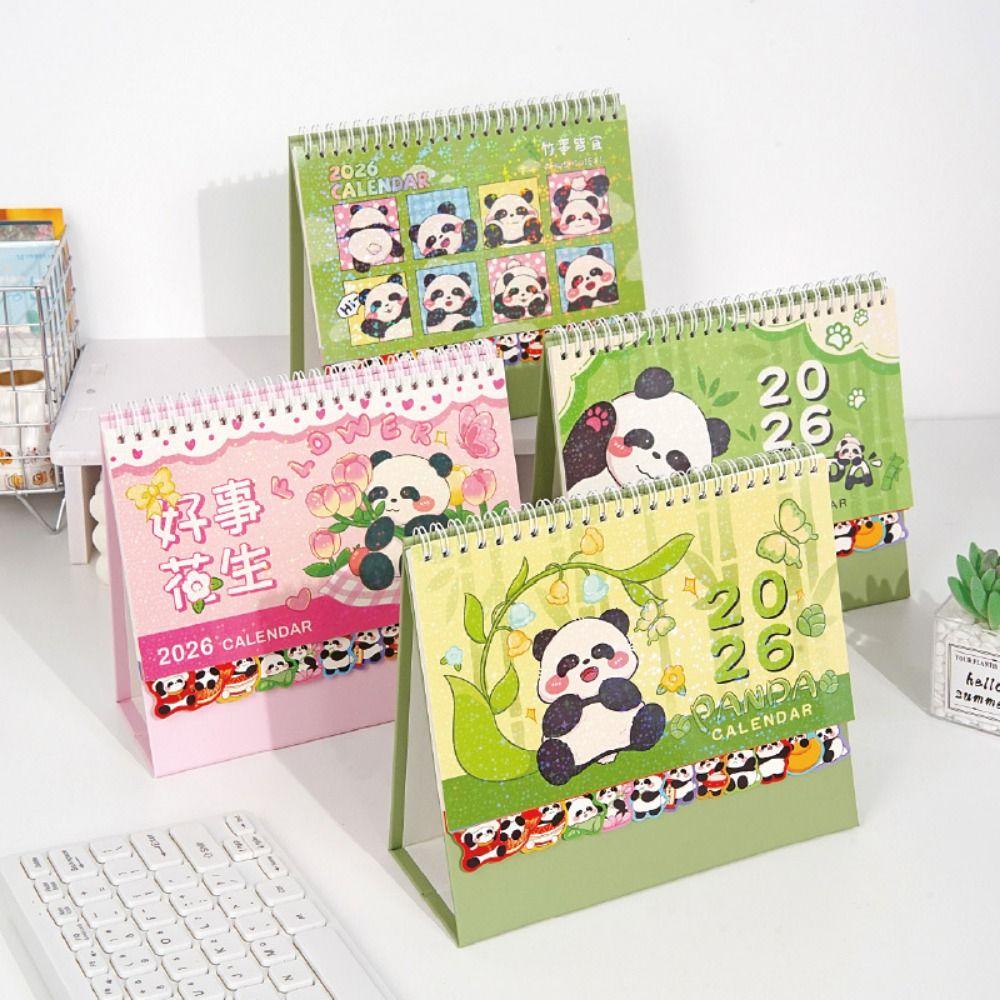 Coil Binding 2026 Desk Calendar Memo Notes Monthly & Daily Planner Monthly Calendar  School