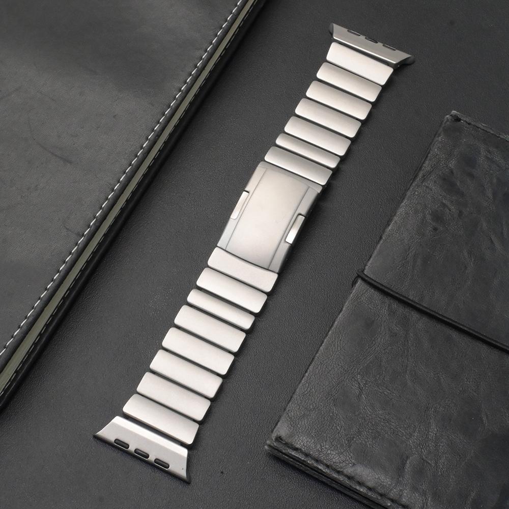 Титановый силиконовый ремешок для Apple Watch Ultra 3 2 49 мм Серии 11 10 46 мм Роскошный браслет для iwatch 9 8 7 6 5 SE 45 мм 44 мм Ремешок
