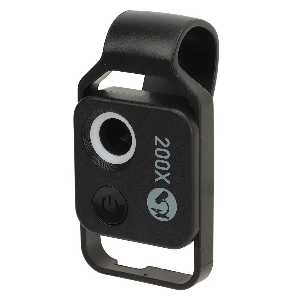 Карманный микроскоп 200X HD с линзой CPL, встроенный в держатель для мобильного телефона, для обучающих экспериментов