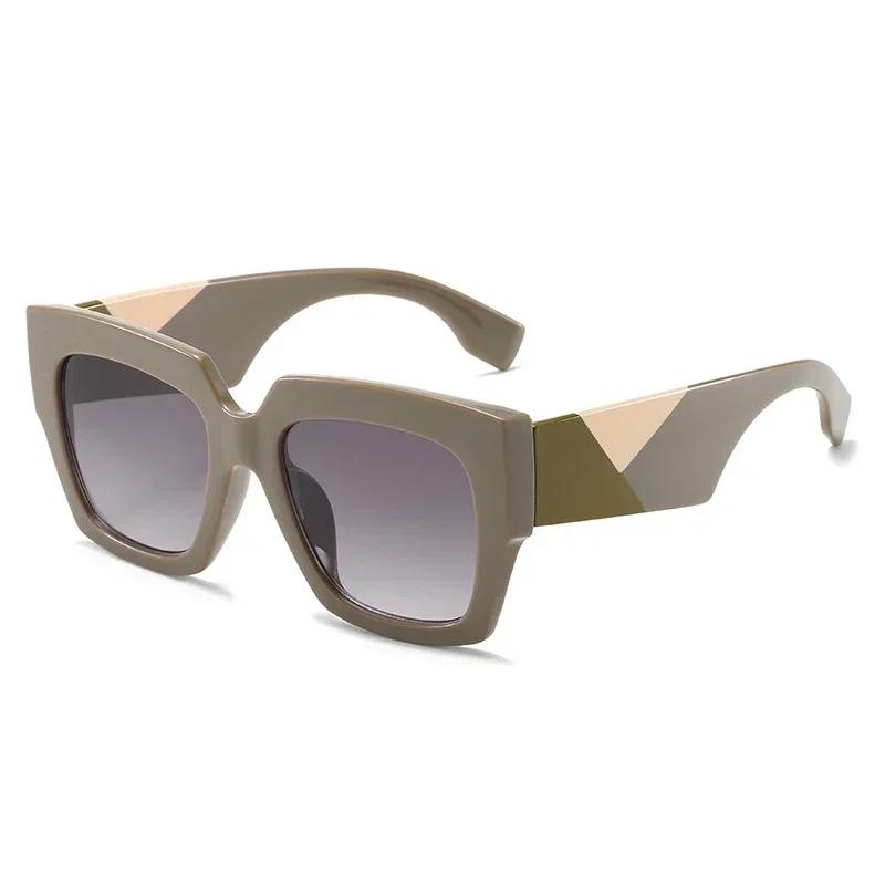 Fashion Square Sunglasses Women Men Luxury Brand Designer Uv400 Sun Glasses Vintage Eyewear  Sol Feminino