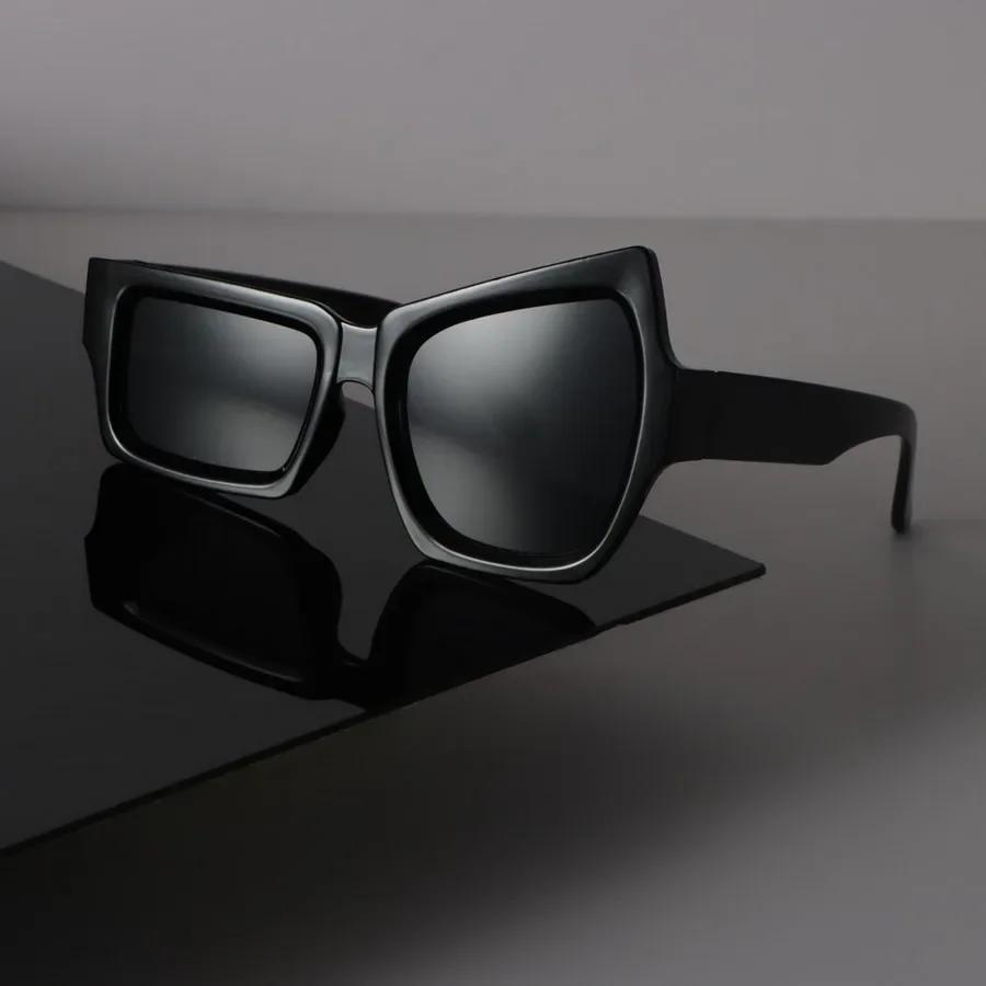 Retro Sunglasses Women Men Cat Eye Mirror Clear Luxury Eyewear Sexy Designer Brand Black Sun Glasses For Female Male