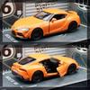 Форсаж JDM 2020 Toyota GR Supra Суперкар Симуляция Литой и Игрушечный Автомобиль RMZ city 1:36 моделей автомобилей из сплава, подарки для детей