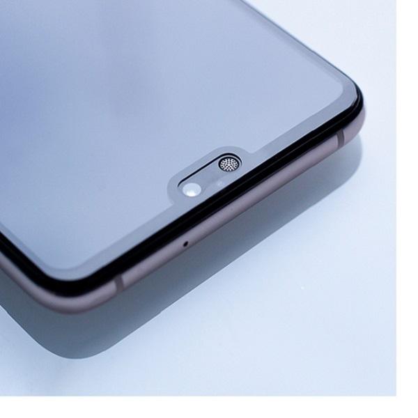 Szkło hybrydowe do iPhone Xs Max 3MK Wzmocnione krawędzie Czarne