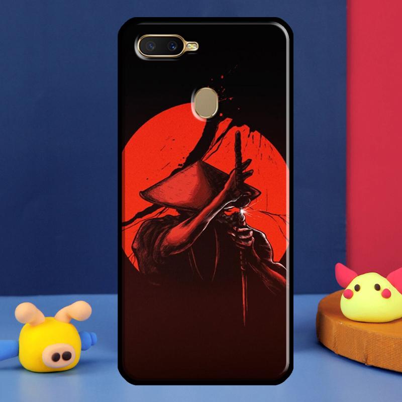 Японский самурай Для Oppo A54 A57 S A78 A58 A98 A5 A9 A91 A15 A16 A17 A52 A72 A76 A96 A74 A94 A77 Чехол для телефона