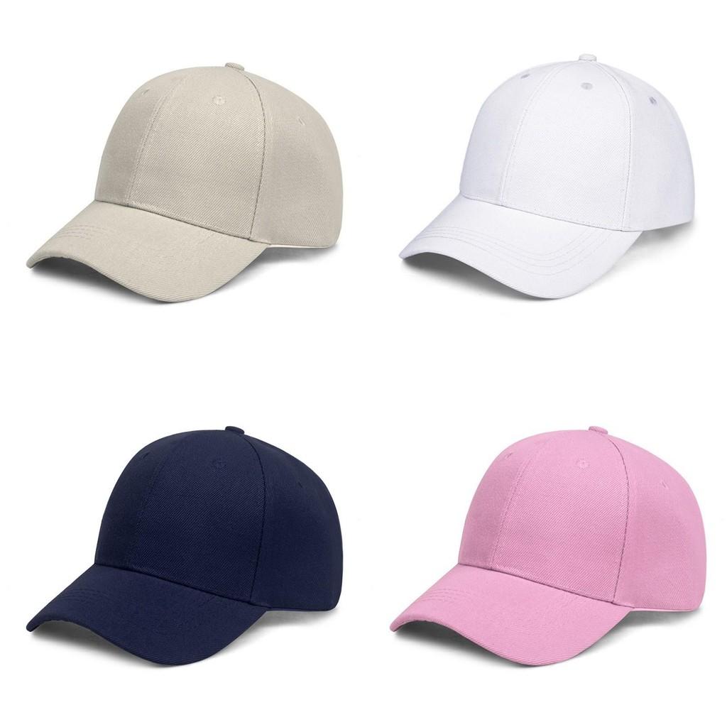 Baseball Solid Color Cap Breathable Headwear Peaked Caps Sunscreen Gift Hat