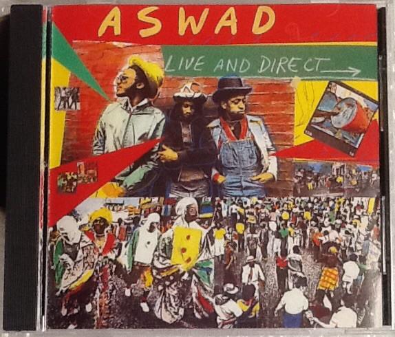 CD ASWAD Live Direct CCD9723 Mango 1989 US Reggae Ska Dub Б/у