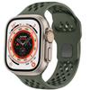 Дышащий силиконовый ремешок для Apple Watch Band 49 мм 46 мм 45 мм 44 мм 42 41 40 мм Спортивный браслет iWatch Ultra 11 10 9 8 7 6 SE3 Ремень