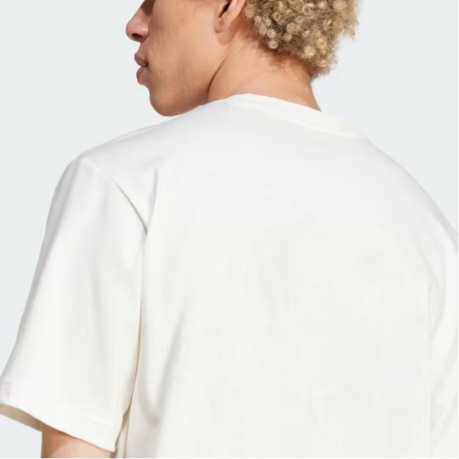 adidas Футболка City Escape Graphic Tee Off White для мужчин в уличном стиле IW2686