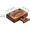 Handmade Wooden Miniatures Talking Spirit Board Emotional Love Drawer New Ouija Board with Drawer