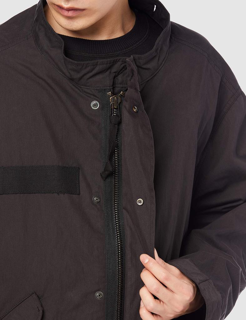Houston Large Men's M-65 Parka, Black,