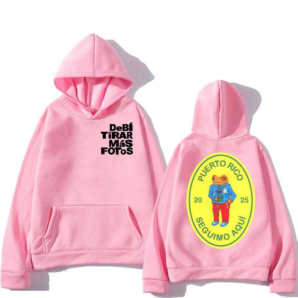 Debí Tirar Más Fotos Album 2025 Hoodies Bad Bunny DTMF Printing Sweatshirts for Men/Women Уличная одежда унисекс с длинным рукавом